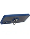 Hurtownia GSM - Bizon Case Hybrid Ring Samsung Galaxy S24 FE rauchig mit einem navyblauen Rahmen - BIZ6553 - {ean13} - Hurt