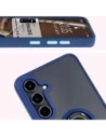 Hurtownia GSM - Bizon Case Hybrid Ring Samsung Galaxy S24 FE rauchig mit einem navyblauen Rahmen - BIZ6553 - {ean13} - Hurt