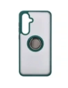 Hurtownia GSM - Bizon Case Hybrid Ring Samsung Galaxy S24 FE rauchig mit einem dunkelgrünen Rahmen - BIZ6554 - {ean13} - Hurt
