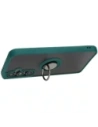 Hurtownia GSM - Bizon Case Hybrid Ring Samsung Galaxy S24 FE rauchig mit einem dunkelgrünen Rahmen - BIZ6554 - {ean13} - Hurt