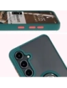 Hurtownia GSM - Bizon Case Hybrid Ring Samsung Galaxy S24 FE rauchig mit einem dunkelgrünen Rahmen - BIZ6554 - {ean13} - Hurt