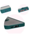 Hurtownia GSM - Bizon Case Hybrid Ring Samsung Galaxy S24 FE rauchig mit einem dunkelgrünen Rahmen - BIZ6554 - {ean13} - Hurt