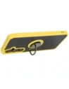 Hurtownia GSM - Bizon Case Hybrid Ring Samsung Galaxy S24 FE rauchig mit einem gelben Rahmen - BIZ6557 - {ean13} - Hurt