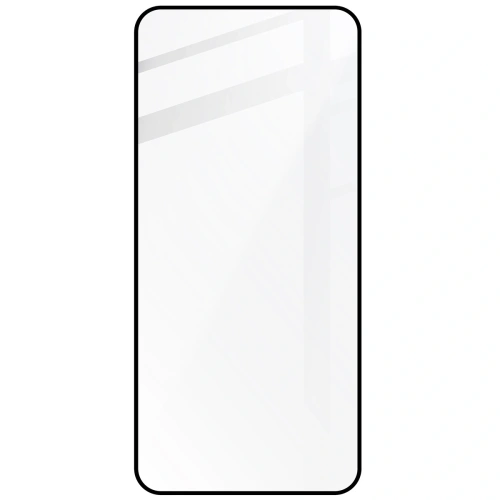 2x Szkło hartowane na ekran z ramką + szkło na aparat Bizon Edge do Samsung Galaxy S24 FE