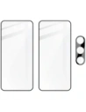 Hurtownia GSM - Bizon Edge 2x gehärtetes Glas mit Rahmen + Kameraglas Samsung Galaxy S24 FE - BIZ6558 - {ean13} - Hurt