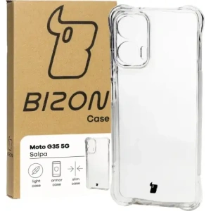 Hurtownia GSM - Elastické pouzdro Bizon Case Salpa pro Motorola Moto G35 5G průhledné - BIZ6559 - {ean13} - Hurt