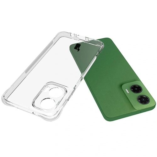 Elastyczne etui Bizon Case Salpa do Motorola Moto G35 5G przezroczyste