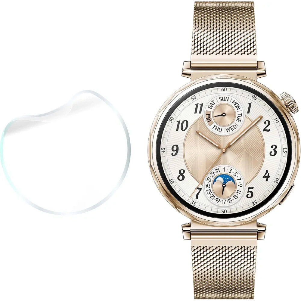 Hurtownia GSM - Folie hydrogelové na displej Bizon Glass Watch Hydrogel pro Huawei Watch GT 5 (41mm) [2 PACK] - BIZ6561 - {ean13} - Hurt