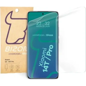 Hurtownia GSM - Bizon Glass Hydrogel Front Xiaomi 14T/14T Pro [2 PACK] - BIZ6563 - {ean13} - Hurt