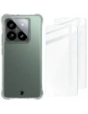 Etui + 2x szkło na ekran Bizon Case Clear Pack do Xiaomi 14T Pro przezroczyste
