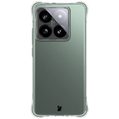 Etui + 2x szkło na ekran Bizon Case Clear Pack do Xiaomi 14T Pro przezroczyste