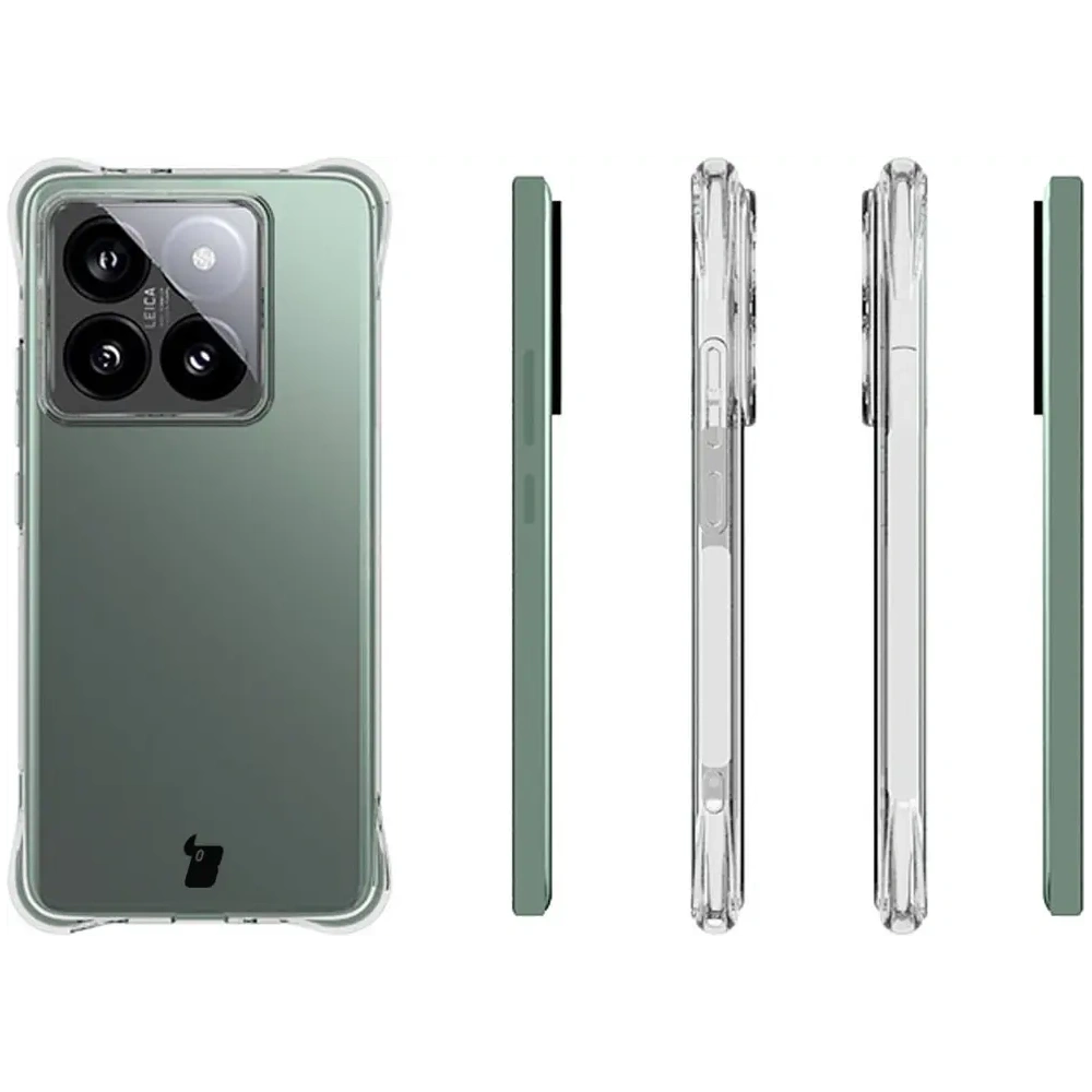 Hurtownia GSM - Etui + 2x sklo na displej Bizon Case Clear Pack pro Xiaomi 14T Pro transparentní - BIZ6565 - {ean13} - Hurt