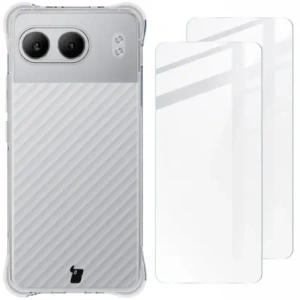 Hurtownia GSM - Bizon Case Clear Pack carcasă + 2x sticlă pentru ecran OnePlus Nord 4 transparentă - BIZ6566 - {ean13} - Hurt