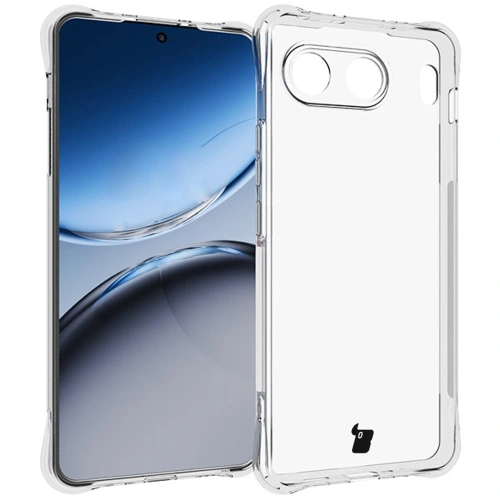 Etui + 2x szkło na ekran Bizon Case Clear Pack do OnePlus Nord 4 przezroczyste