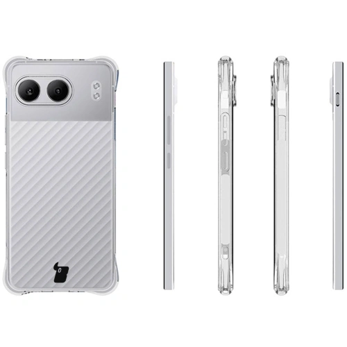 Etui + 2x szkło na ekran Bizon Case Clear Pack do OnePlus Nord 4 przezroczyste