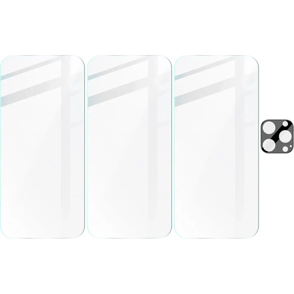 Hurtownia GSM - Bizon Clear 3x képernyőüveg + kameraüveg Apple iPhone 16 Pro - BIZ6567 - {ean13} - Hurt