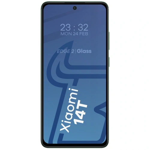 Szkło hartowane Bizon Glass Edge 2 do Xiaomi 14T czarna ramka