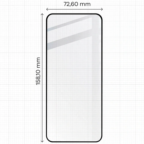 2x Szkło hartowane na ekran z ramką + szkło na aparat Bizon Edge 3D Pack do Oppo Reno 12