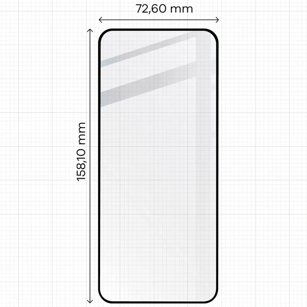 Hurtownia GSM - Bizon Edge 3D Csomag 2x edzett üveg kijelzőkerettel + kameraüveg Oppo Reno 12-hez - BIZ6571 - {ean13} - Hurt
