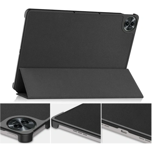 Etui z klapką Bizon Case Tab Croc do Realme Pad 2 11.5 czarne