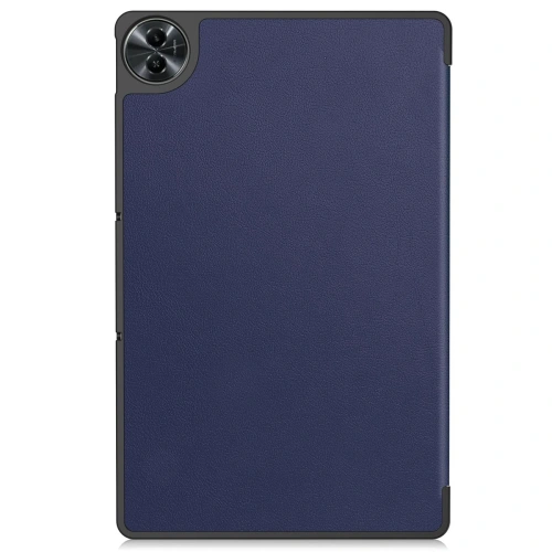 Etui z klapką Bizon Case Tab Croc do Realme Pad 2 11.5 granatowe