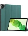 Etui z klapką Bizon Case Tab Croc do Realme Pad 2 11.5 ciemnozielone