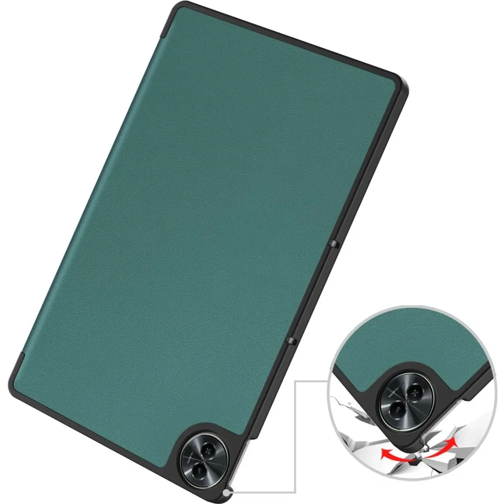 Hurtownia GSM - Etui z klapką Bizon Case Tab Croc do Realme Pad 2 11.5 ciemnozielone - BIZ6574 - {ean13} - Hurt