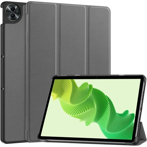 Etui z klapką Bizon Case Tab Croc do Realme Pad 2 11.5 szare