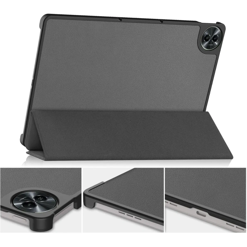 Hurtownia GSM - Etui z klapką Bizon Case Tab Croc do Realme Pad 2 11.5 szare - BIZ6575 - {ean13} - Hurt
