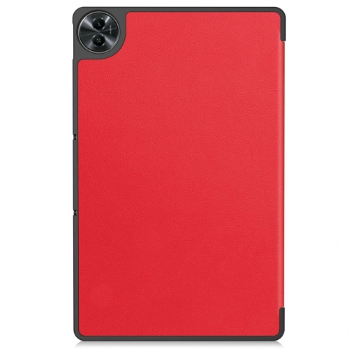 Etui z klapką Bizon Case Tab Croc do Realme Pad 2 11.5 czerwony