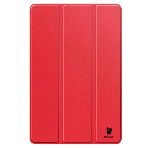 Etui z klapką Bizon Case Tab Croc do Realme Pad 2 11.5 czerwony