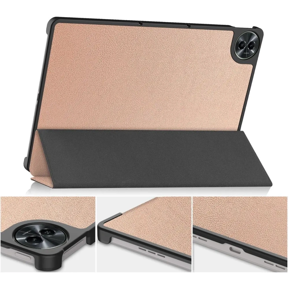 Hurtownia GSM - Etui z klapką Bizon Case Tab Croc do Realme Pad 2 11.5 różowozłoty - BIZ6577 - {ean13} - Hurt