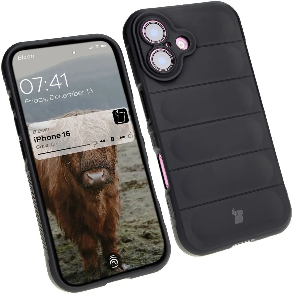 Wholesale Bizon Case Tur Apple iPhone 16 black - BIZ6578 - {ean13} - Hurt