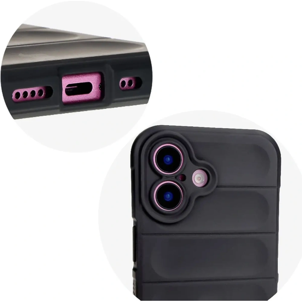 Hurtownia GSM - Bizon Case Tur Apple iPhone 16 negru - BIZ6578 - {ean13} - Hurt