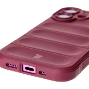 Pancerne etui Bizon Case Tur do Apple iPhone 16 ciemnofioletowe