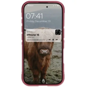 Pancerne etui Bizon Case Tur do Apple iPhone 16 ciemnofioletowe