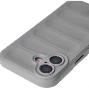 Pancerne etui Bizon Case Tur do Apple iPhone 16 jasnoszare