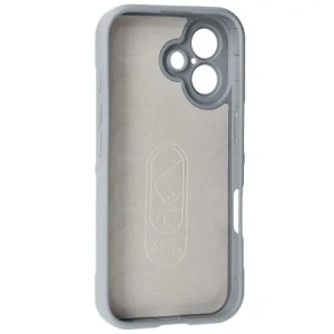 Pancerne etui Bizon Case Tur do Apple iPhone 16 jasnoszare