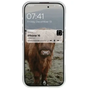 Pancerne etui Bizon Case Tur do Apple iPhone 16 jasnoszare