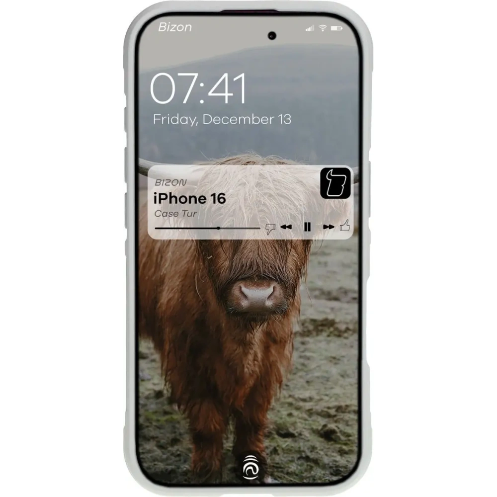 Wholesale Bizon Case Tur Apple iPhone 16 light grey - BIZ6582 - {ean13} - Hurt
