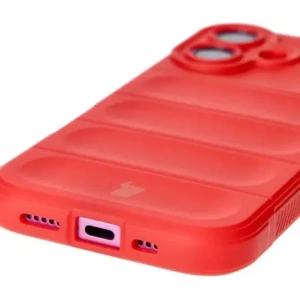 Pancerne etui Bizon Case Tur do Apple iPhone 16 czerwone