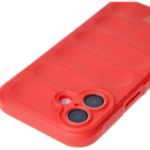 Pancerne etui Bizon Case Tur do Apple iPhone 16 czerwone
