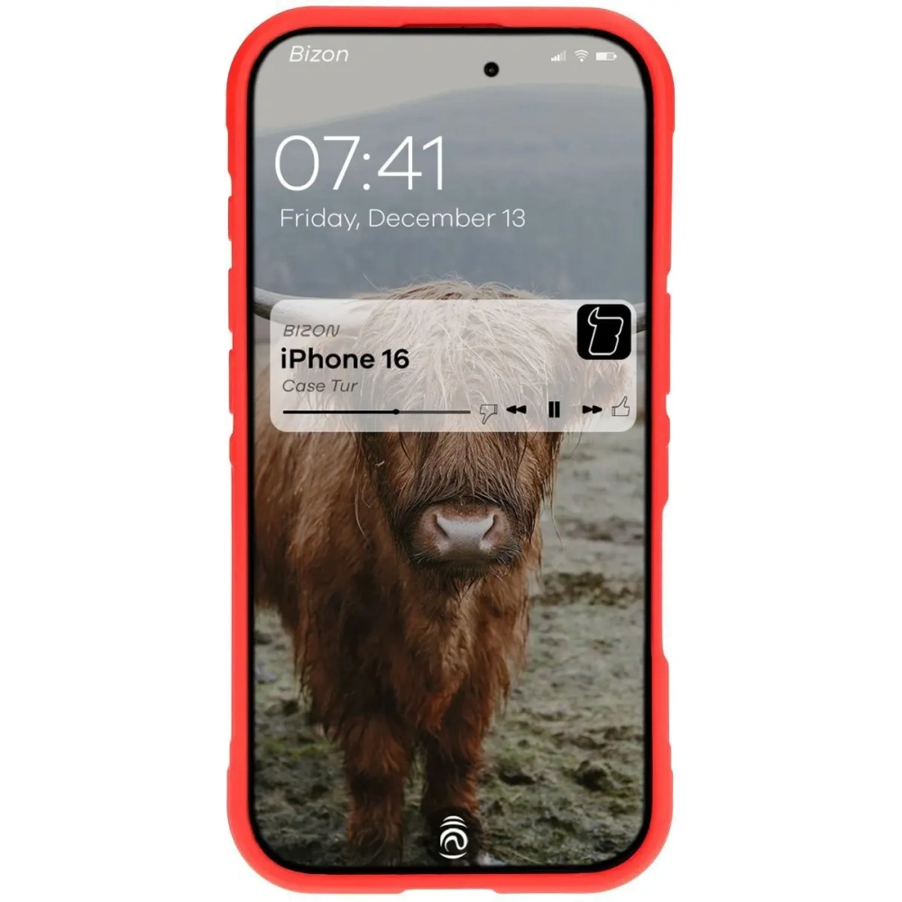 Hurtownia GSM - Bizon Case Tur Apple iPhone 16 rot - BIZ6583 - {ean13} - Hurt