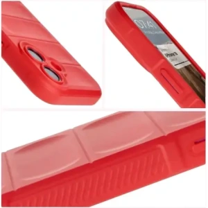 Pancerne etui Bizon Case Tur do Apple iPhone 16 czerwone