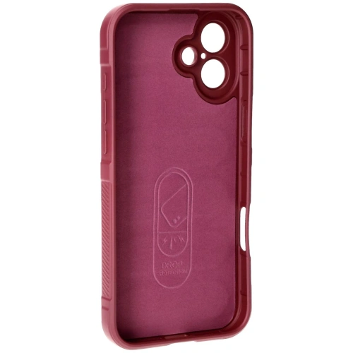 Pancerne etui Bizon Case Tur do Apple iPhone 16 Plus ciemnofioletowe