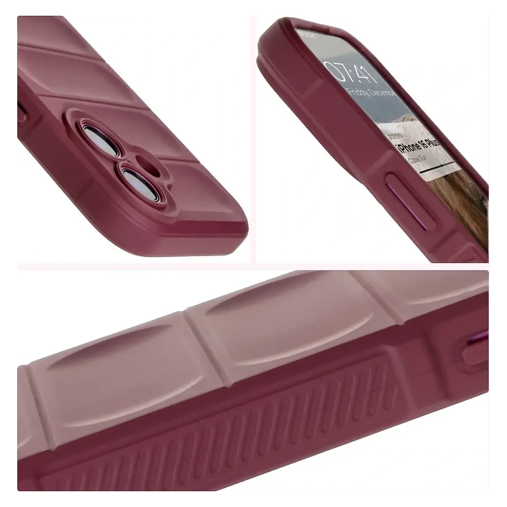 Hurtownia GSM - Pancierné etui Bizon Case Tur do Apple iPhone 16 Plus tmavě fialové - BIZ6589 - {ean13} - Hurt