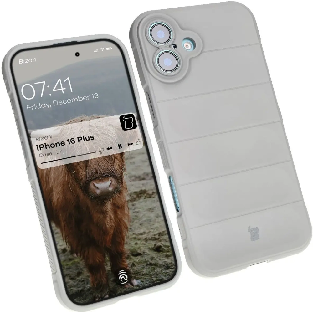 Hurtownia GSM - Pancéřové pouzdro Bizon Case Tur pro Apple iPhone 16 Plus světle šedé - BIZ6591 - {ean13} - Hurt