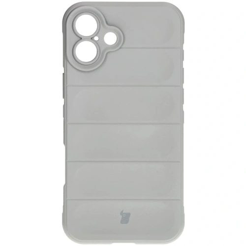 Pancerne etui Bizon Case Tur do Apple iPhone 16 Plus jasnoszare
