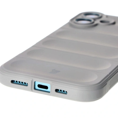 Pancerne etui Bizon Case Tur do Apple iPhone 16 Plus jasnoszare