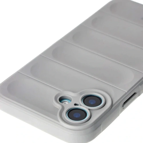 Pancerne etui Bizon Case Tur do Apple iPhone 16 Plus jasnoszare